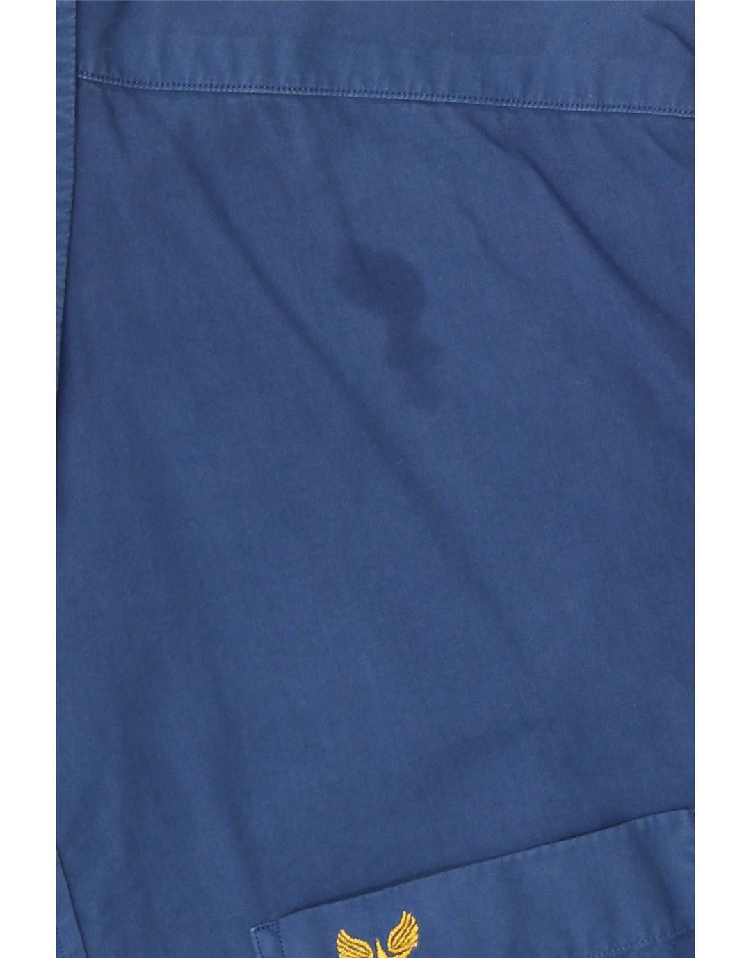 Camisa Avirex de corte regular para hombre de algodón azul grande