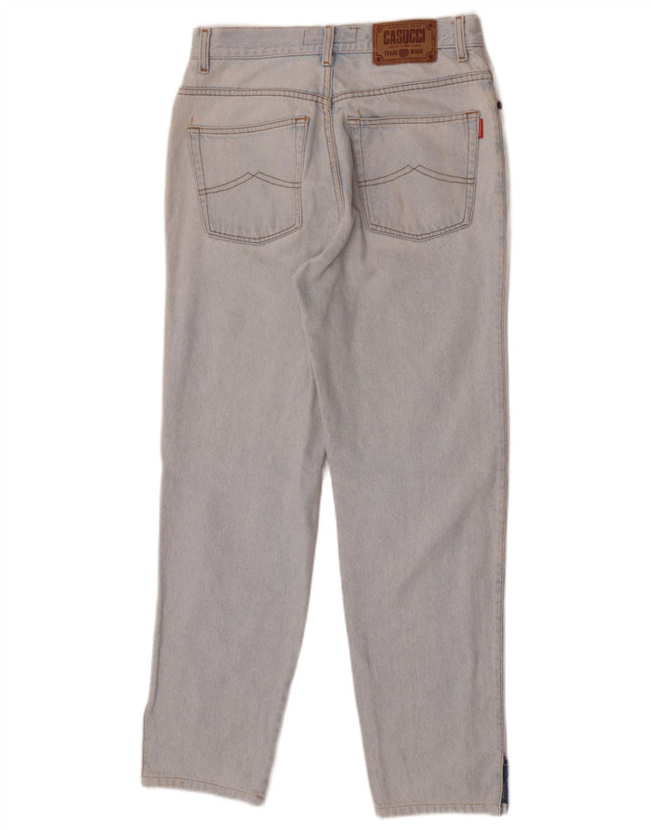 Cassuci Jeans Rectos Gráficos Para Mujer W28 L28 Azul