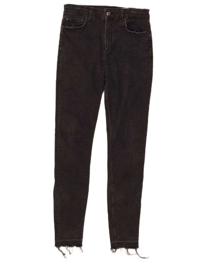 Zara Vaqueros Pitillo Mujer EU 40 Mediano W30 L28 Negro