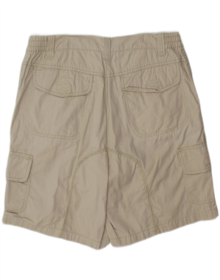SLAM Mens Cargo Shorts IT 56 3XL W36  Beige Cotton