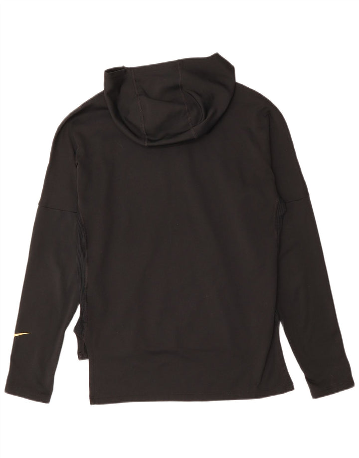 Nike Dri Fit Graphic - Sudadera con capucha para mujer, talla grande, color negro