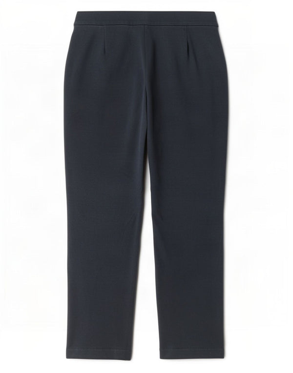 Marks & Spencer Pantalones rectos para mujer UK 46 Large W34 L29 Azul marino