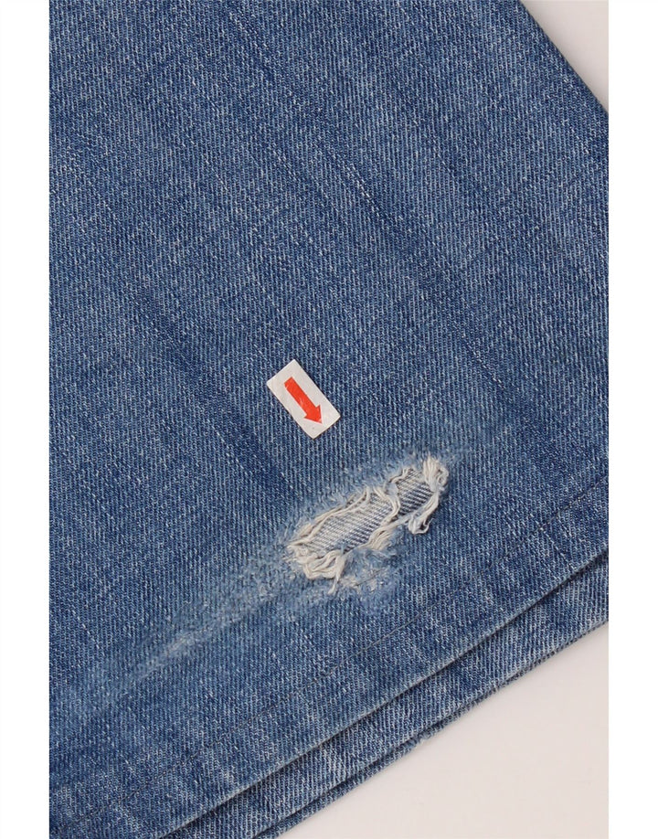 Diesel Mujer Vaqueros Bootcut Desgastados W31 L31 Azul