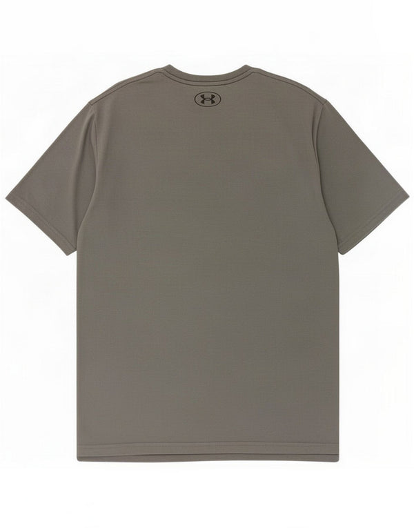 Under Armour Camiseta para hombre Top Medium Grey Cotton