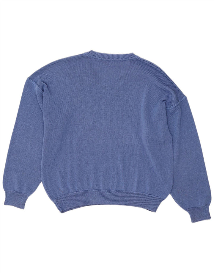 Bleyle Jersey con Cuello en V y Ajuste Relajado para Hombre Azul Pequeño