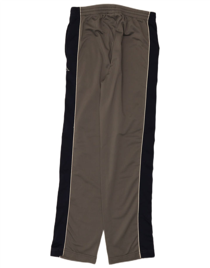 Pantalones De Chándal Kappa Mujer Poliéster Colorblock Gris Medio