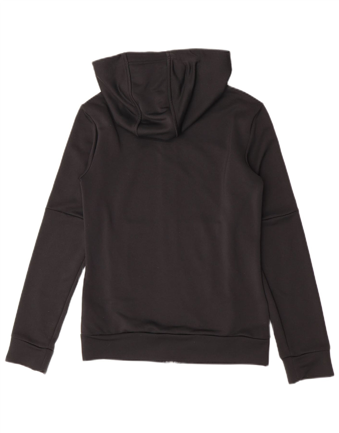 Adidas Sudadera con capucha y cremallera para mujer Reino Unido 8/10 Pequeño Poliéster negro