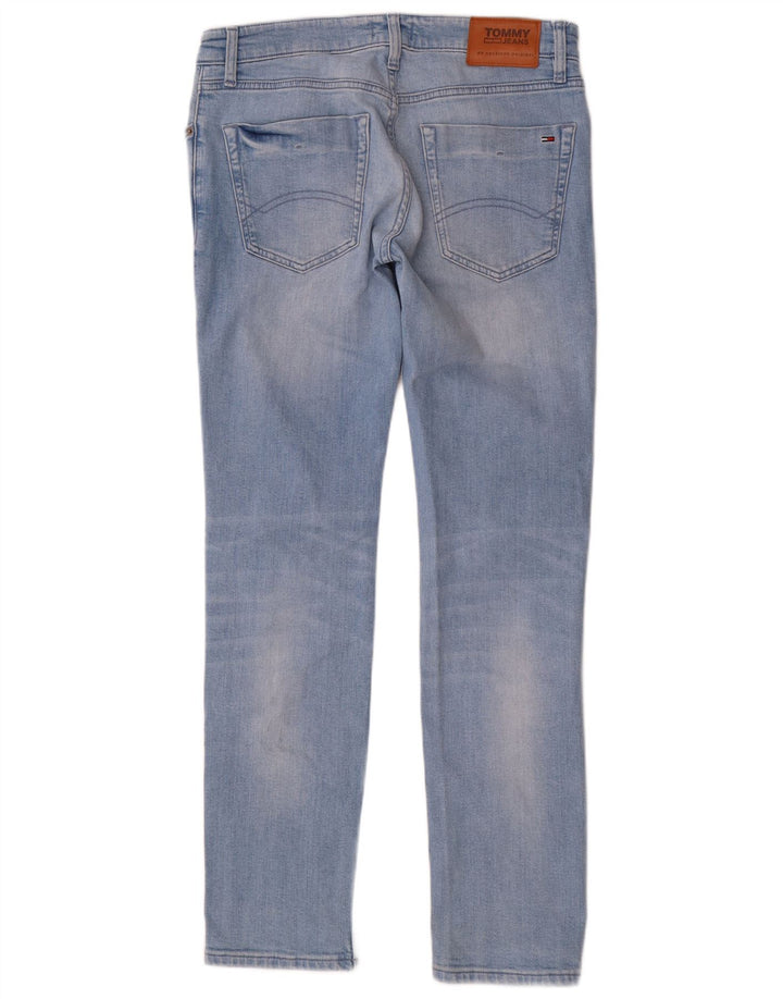 TOMMY HILFIGER Vaqueros ajustados para mujer W32 L32 Algodón azul