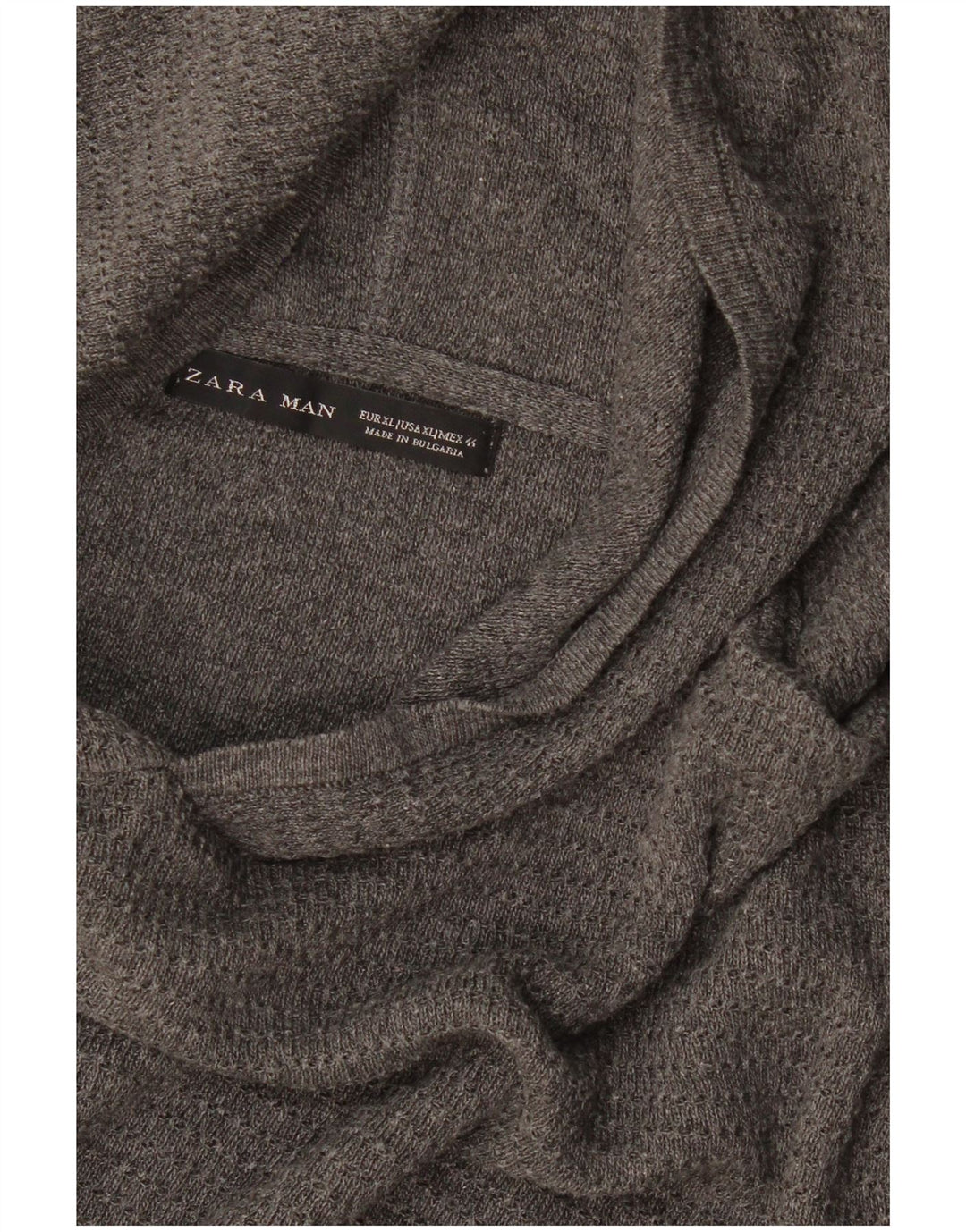 Zara Hombre Jersey Con Capucha Jersey XL Gris