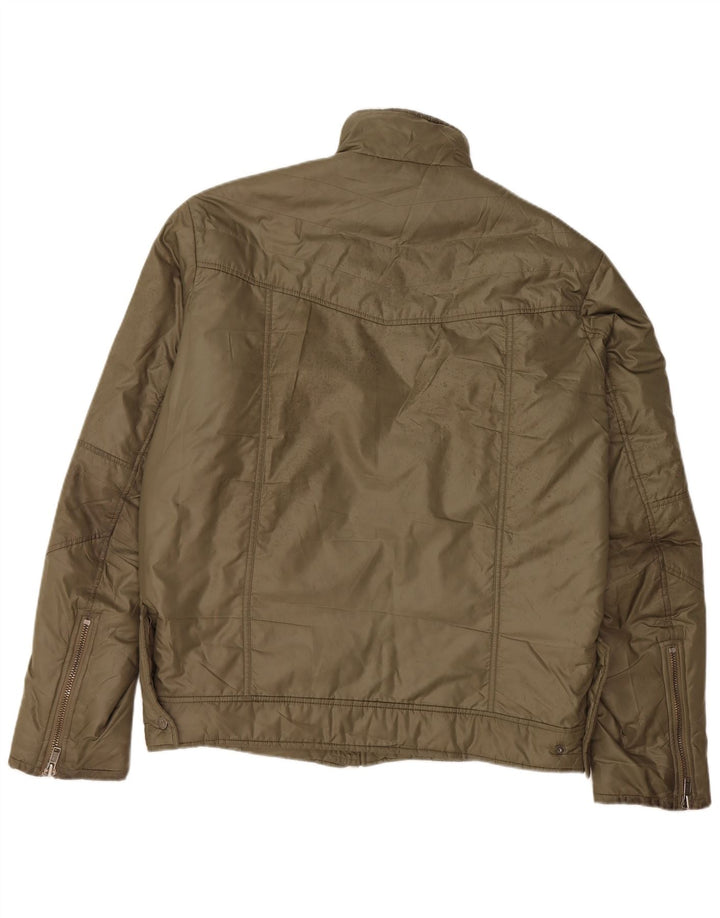 LEE Chaqueta acolchada para hombre UK 44 2XL Caqui Poliéster