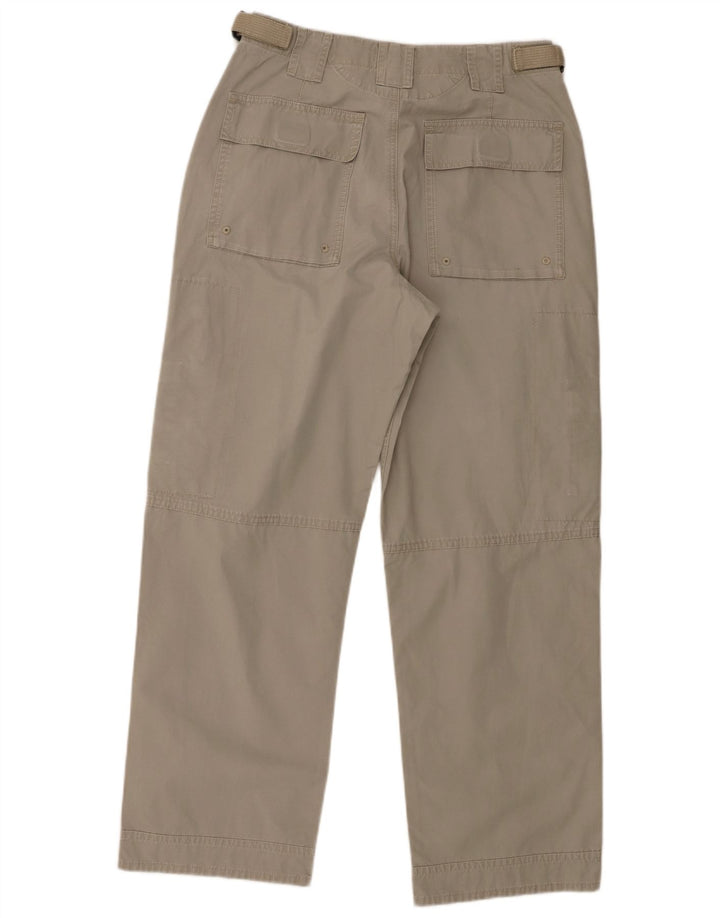Marks & Spencer Pantalón cargo cónico azul Harbor para hombre W34 L31 Gris