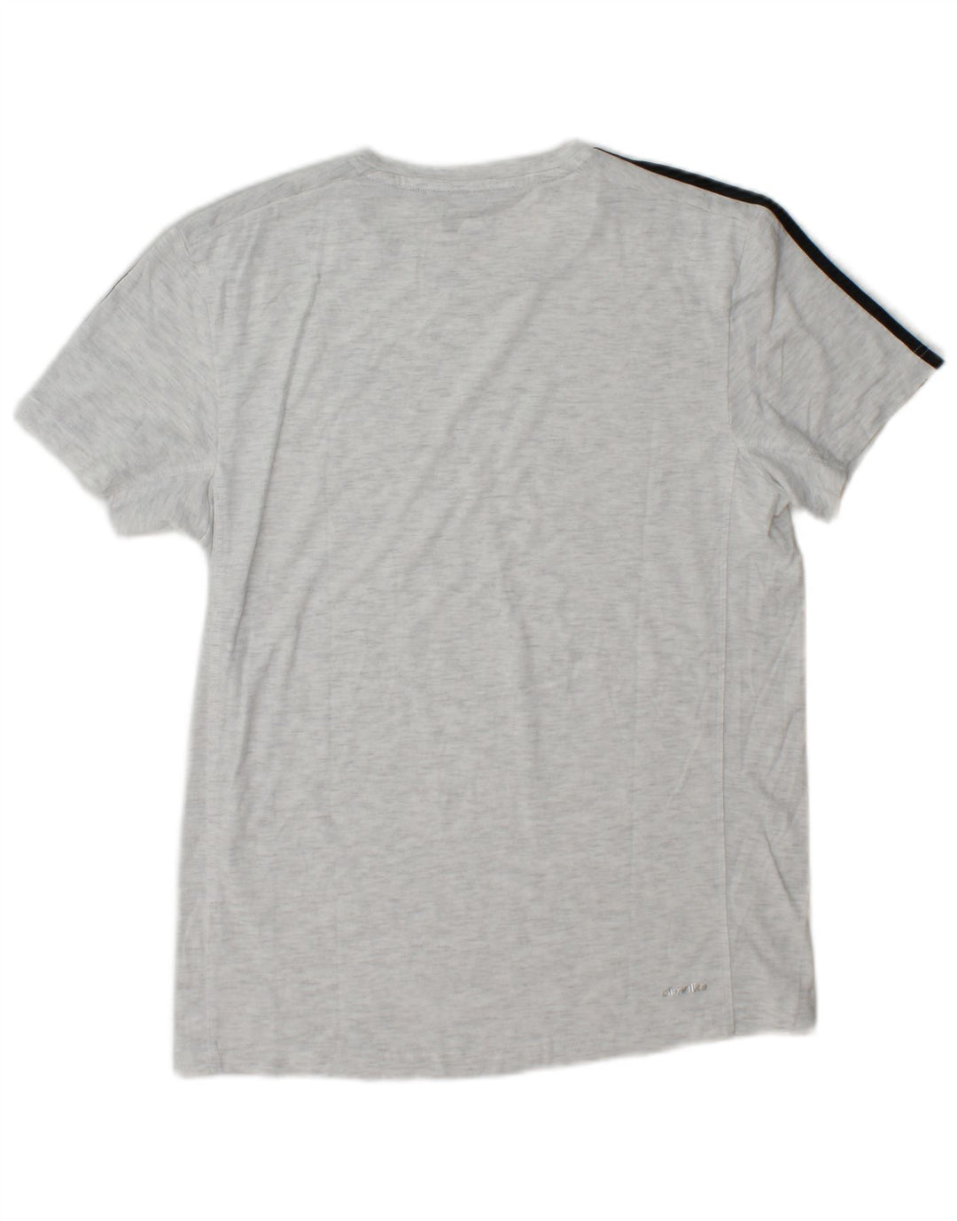 Adidas Hombre Climalite Camiseta Top Gris Medio Moteado