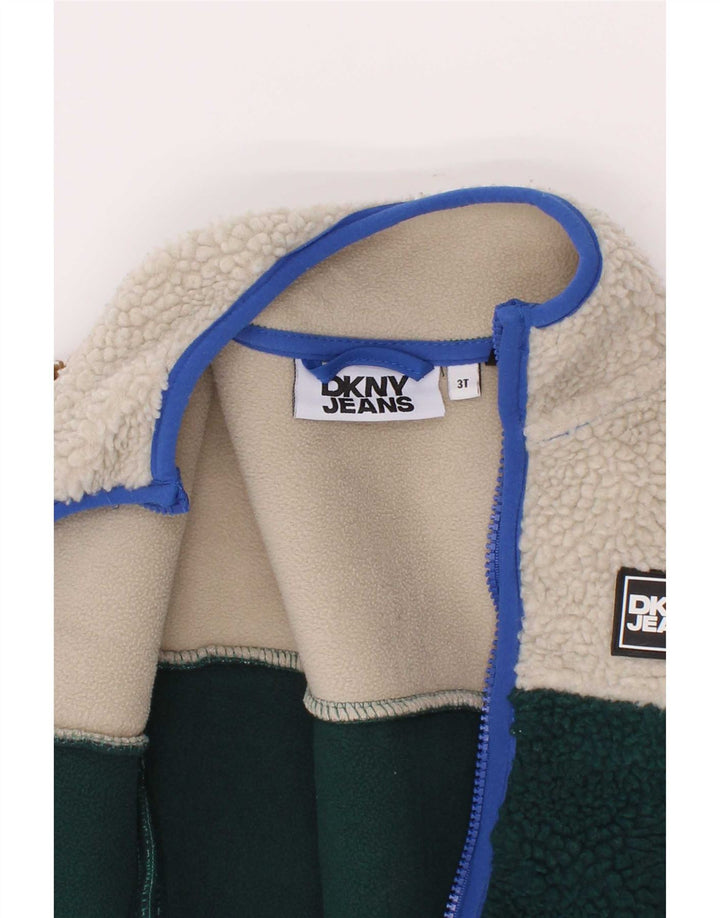 Dkny Chaqueta polar para niño 2-3 años Multicolor Colorblock Poliéster