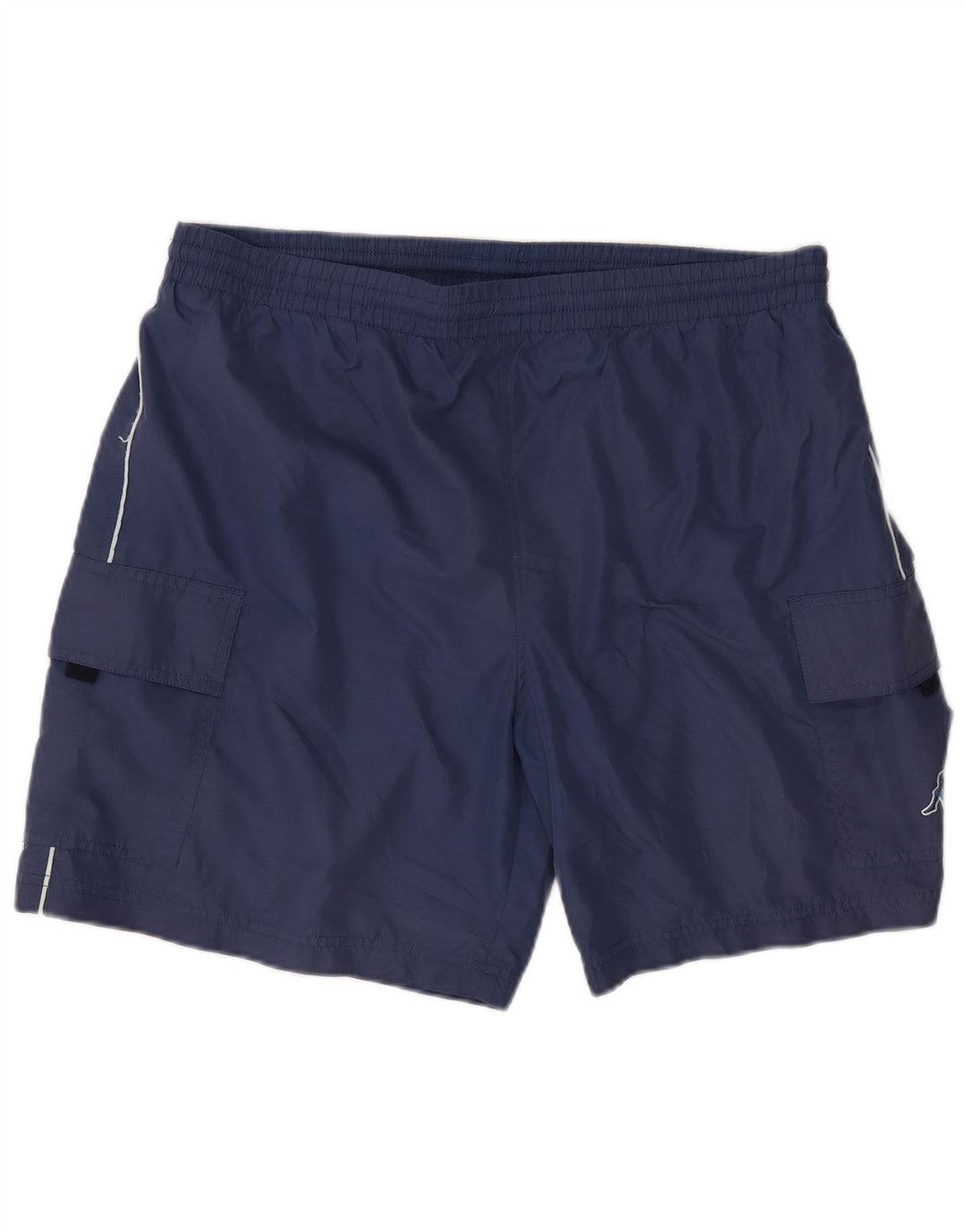 KAPPA Pantalones cortos deportivos para hombre XL Azul Poliéster