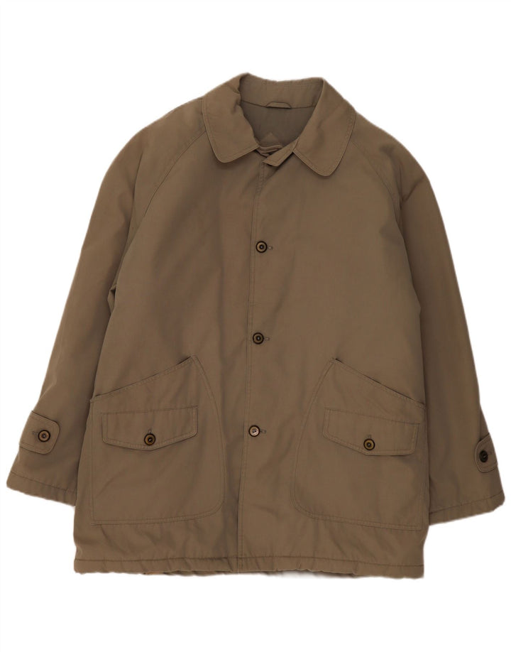 Chaqueta bomber vintage para hombre Reino Unido 42 XL Beige
