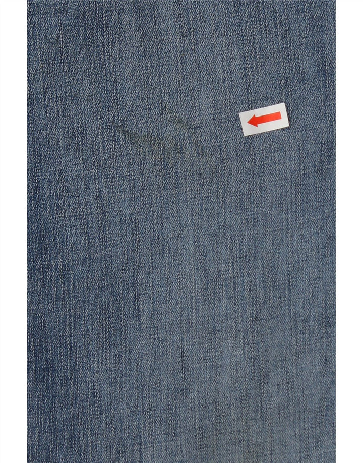 TRUSSARDI Mens Straight Jeans W38 L29 Blue Cotton Vintage Trussardi and Second-Hand Trussardi from Messina Hembry 