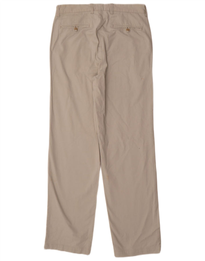 Pantalones de traje ajustados para hombre Gap W32 L32 Algodón beige