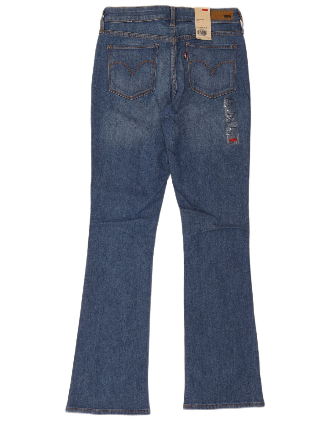 Levi's Jeans Demi Curve De Tiro Medio Para Mujer W27 L30 Algodón Azul