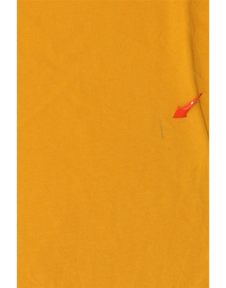 Camiseta The North Face Hombre Top Small Amarillo Algodón