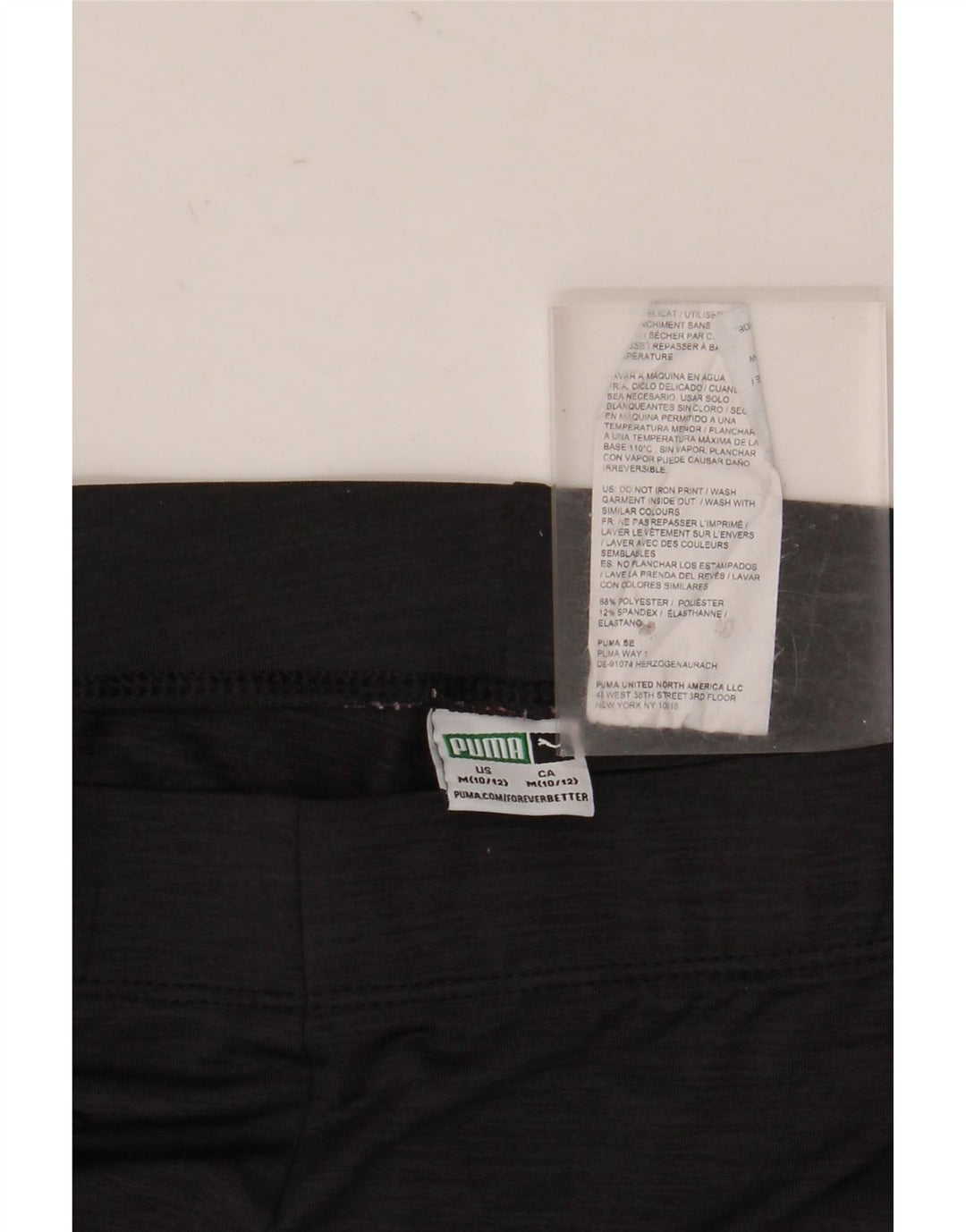 Leggings Puma Niña 10-11 Años Mediano Negro Poliéster