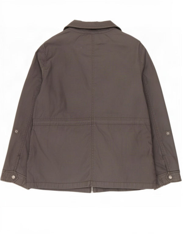 White Stuff Chaqueta utilitaria para mujer UK 44 Grande Algodón gris
