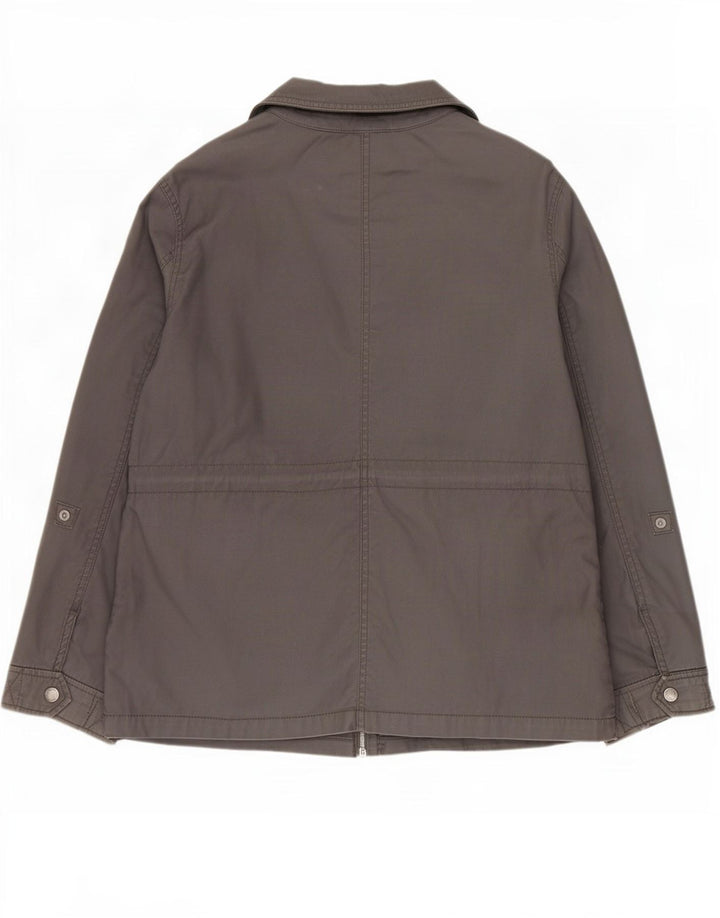 White Stuff Chaqueta utilitaria para mujer UK 44 Grande Algodón gris