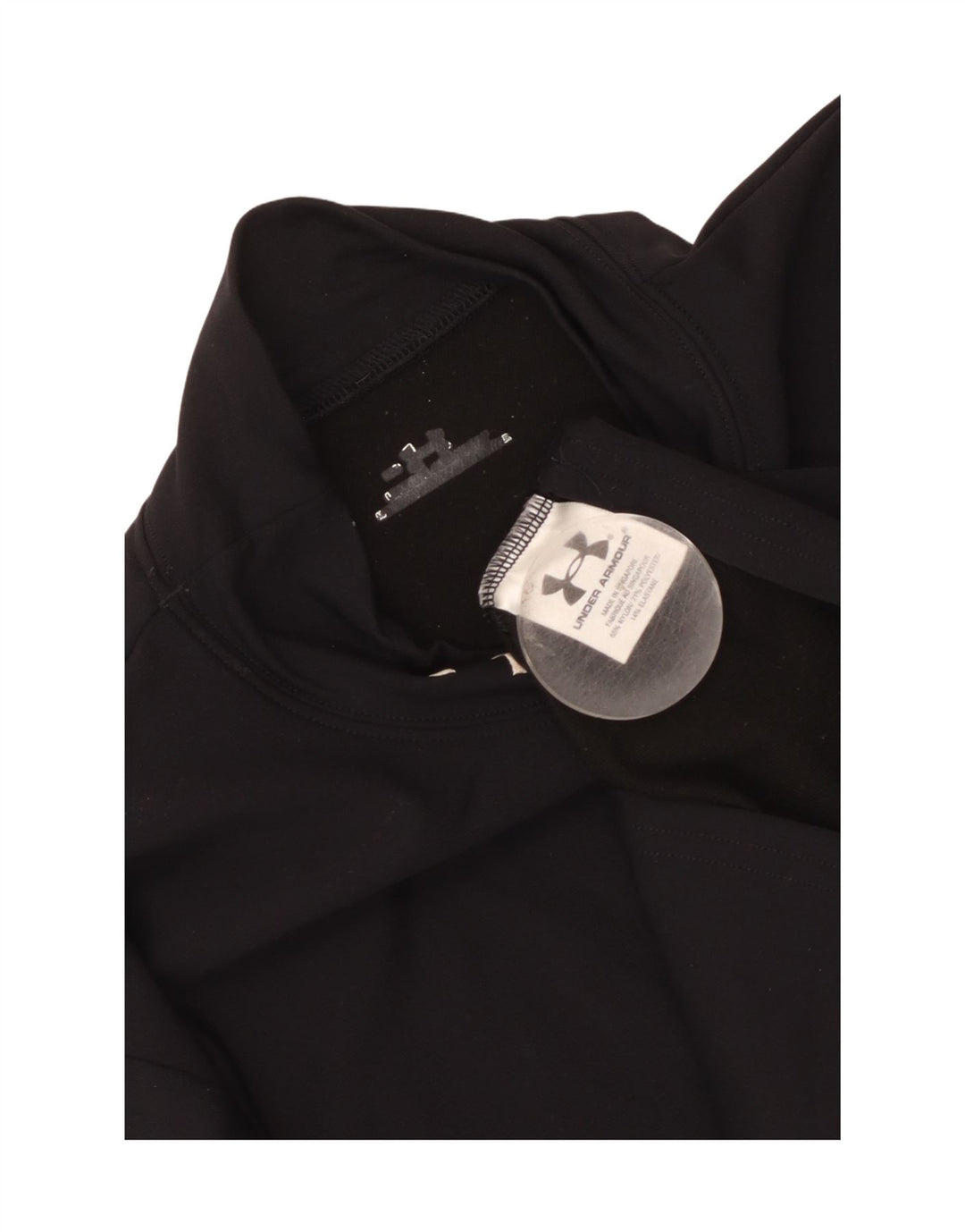 Under Armour Camiseta de manga larga para mujer UK 10 Small Black Nylon