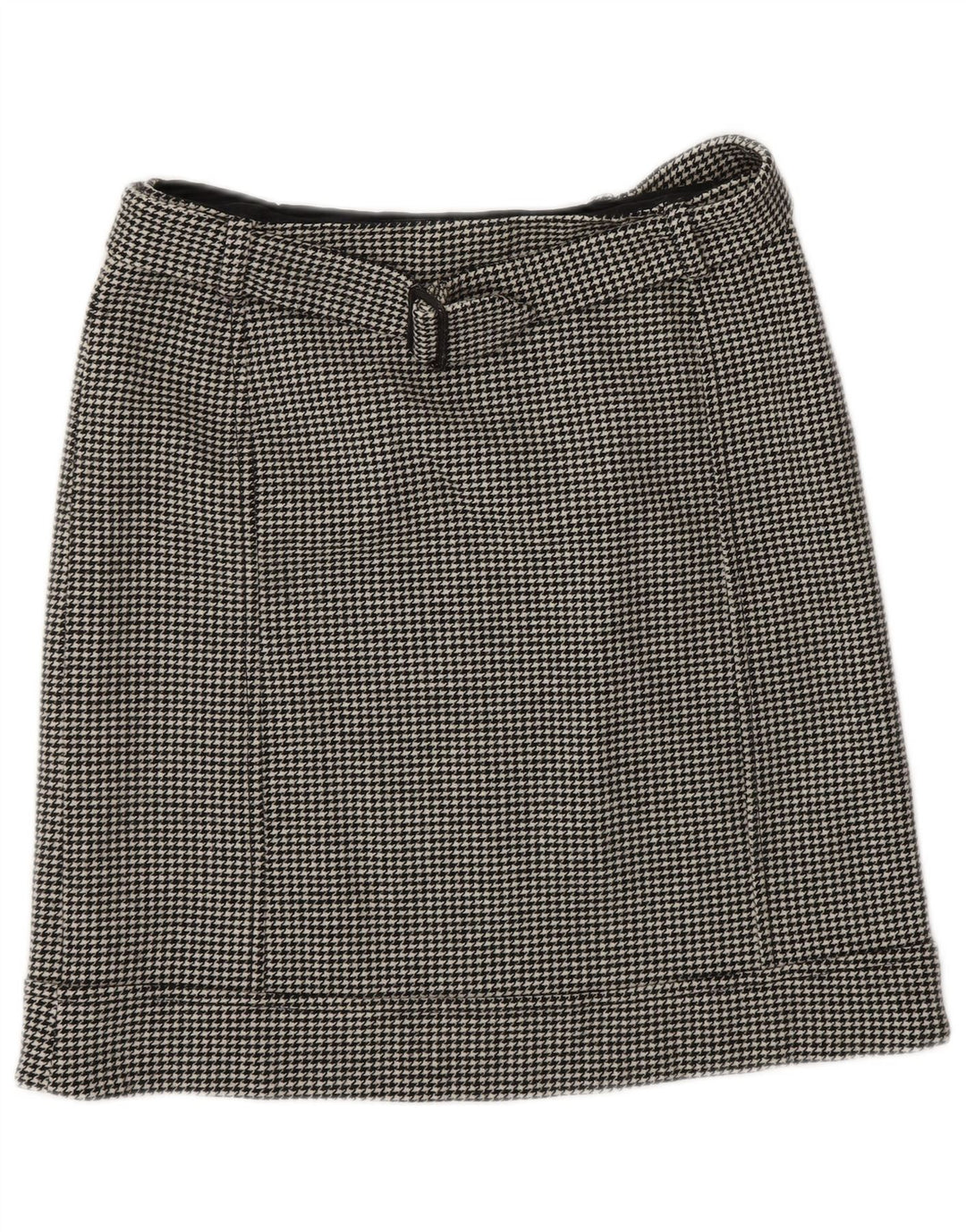 MAX MARA Conjunto de falda de 2 piezas con 4 botones para mujer UK 10 Small W28 Grey Classic