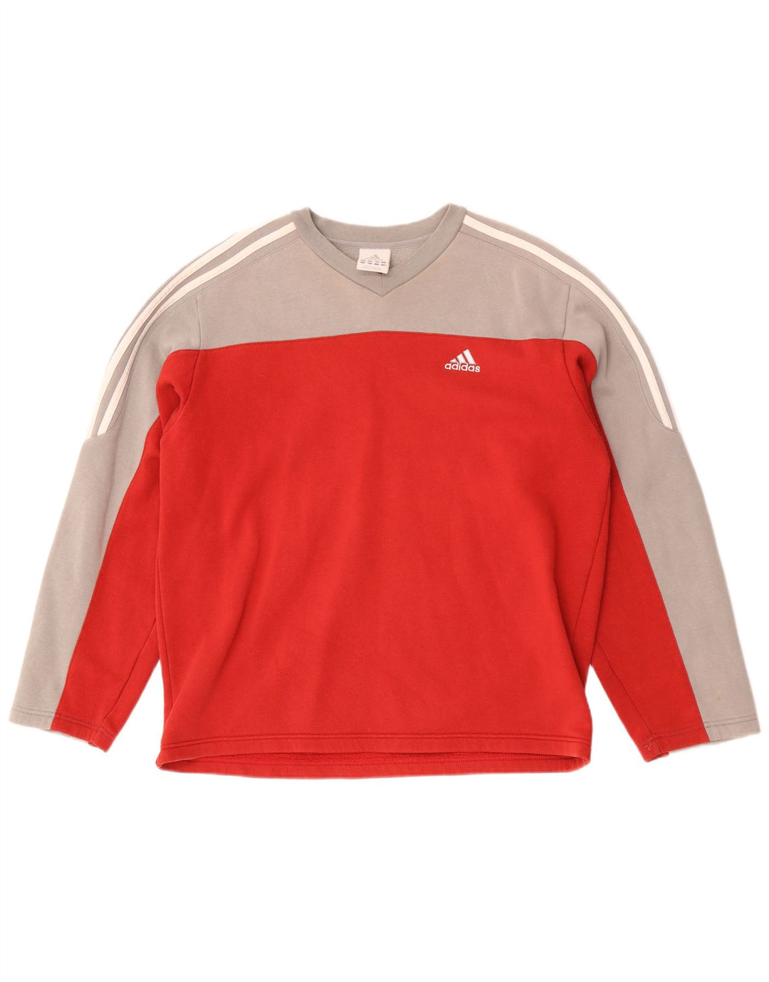 Adidas Hombre Sudadera Jumper UKI 38/40 Medio Rojo Colorblock Algodón