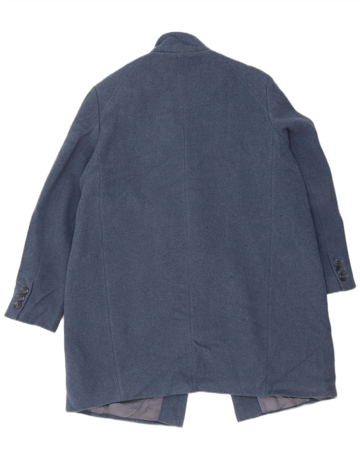 Marks & Spencer Abrigo abierto autógrafo para mujer UK 40 XL Lana azul