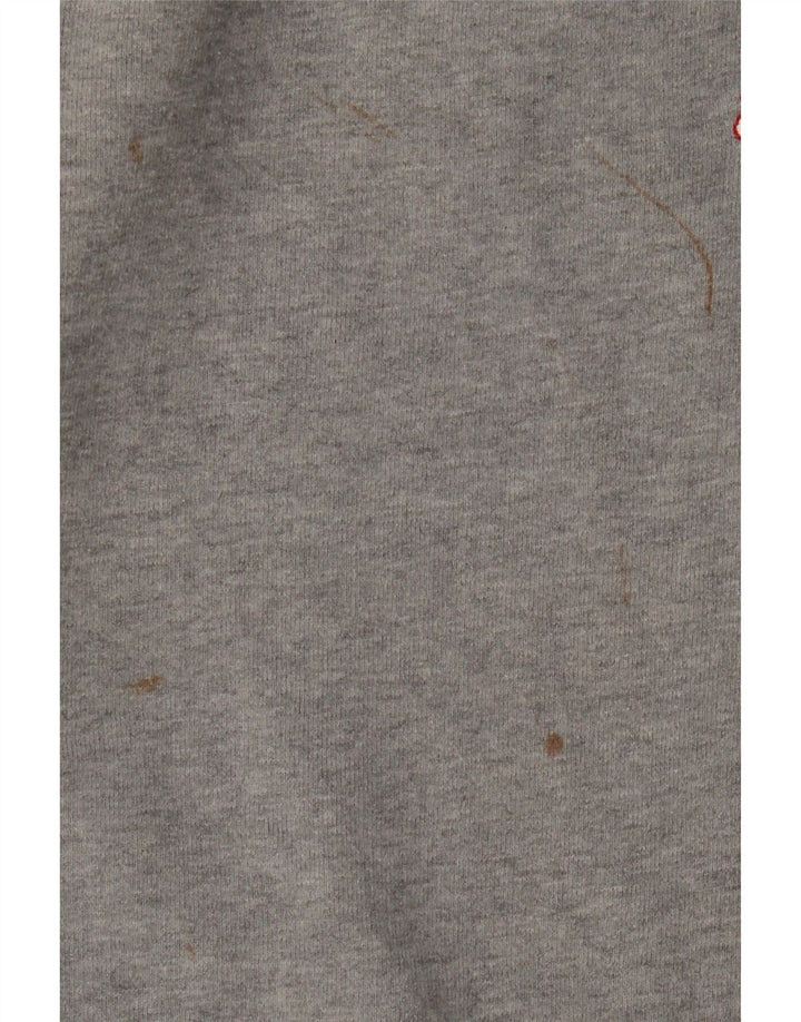 Pantalones De Chándal Lotto Hombre De Algodón Moteado Gris Medio