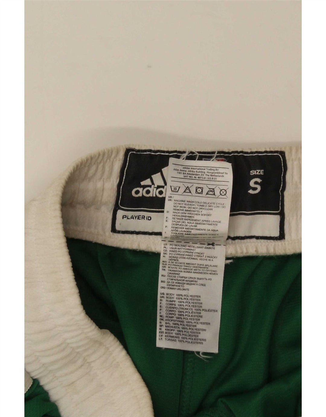 Adidas Hombre Boston Celtics Pantalones Cortos Deportivos Pequeño Verde Colorblock Poliéster