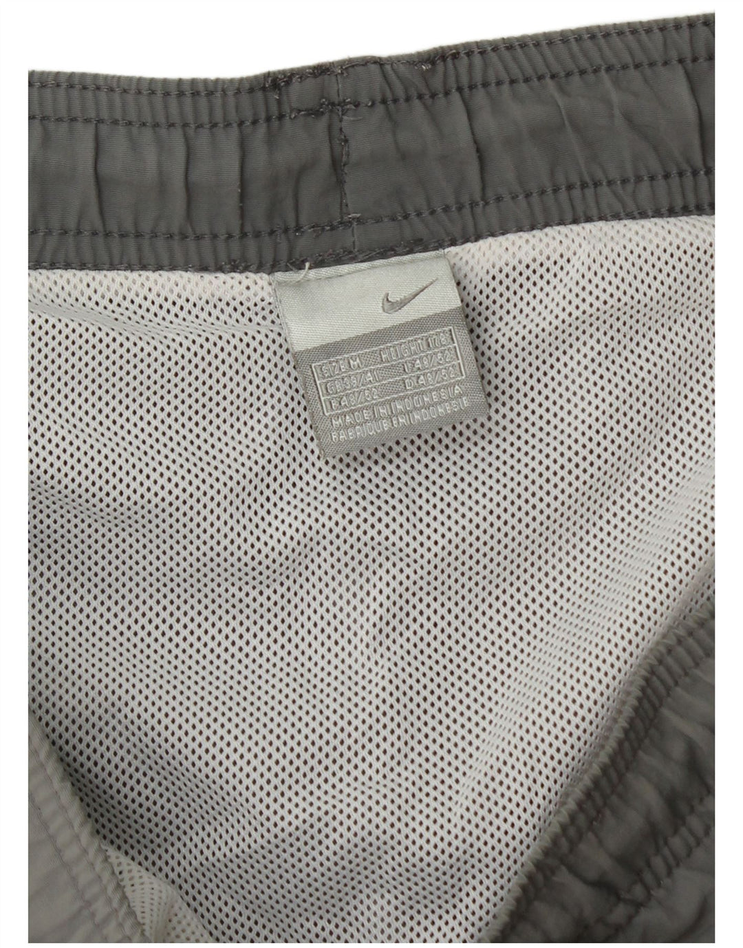 Nike Shorts deportivos para hombre UK 39/41 Nylon color block gris medio
