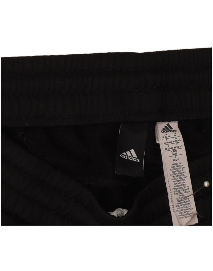 Adidas Pantalones de Chándal para Mujer UK 12/14 Mediano Negro Poliéster
