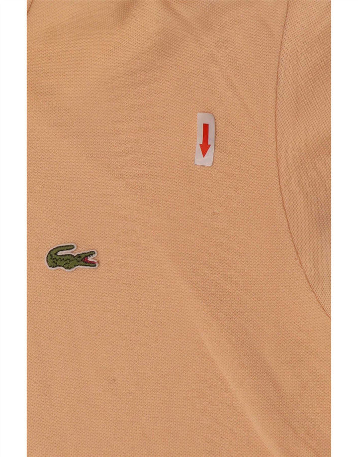 Polo Lacoste para hombre talla 5 grande algodón rosa