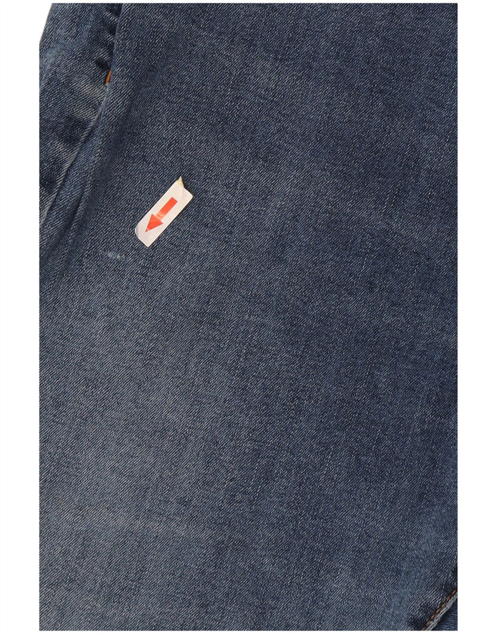 Marks & Spencer Vaqueros rectos regulares para hombre W36 L33 Algodón azul