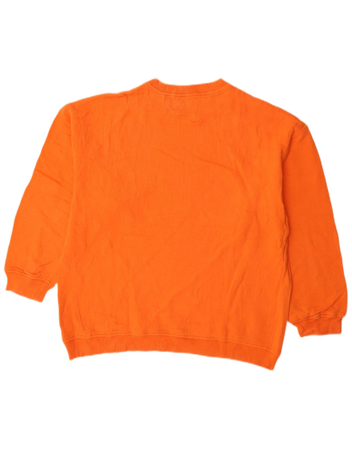 Stefanel Sudadera Gráfica para Hombre Jersey XL Naranja