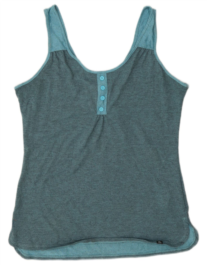 The North Face Camiseta sin mangas para mujer UK 44 Poliéster azul grande