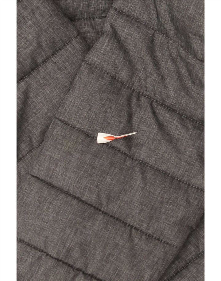 Chaqueta acolchada con capucha para mujer Ellesse UK 6 XS Nylon gris