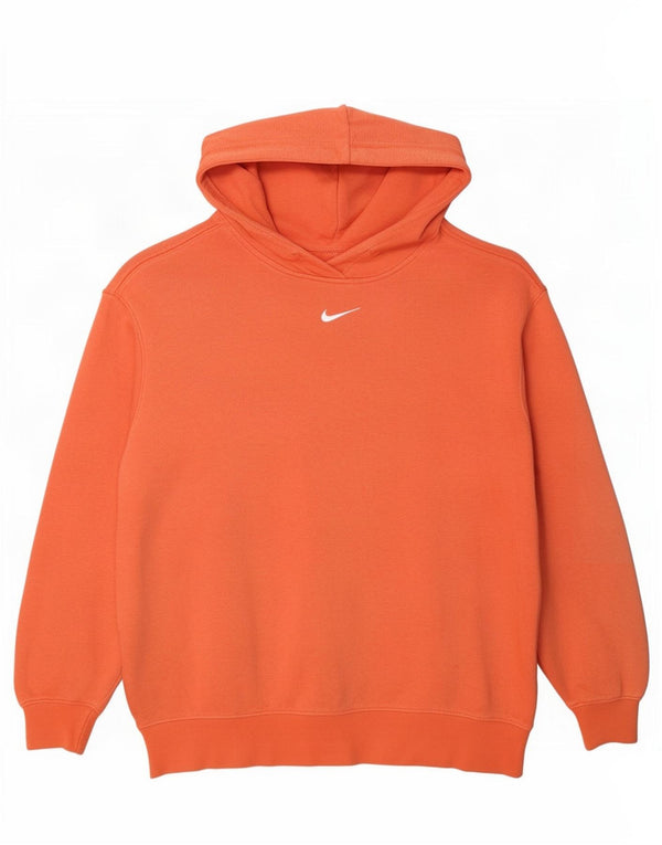 Nike - Sudadera con capucha para hombre, ajuste relajado, talla XS, algodón naranja