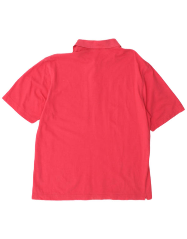 Polo Lacoste para hombre talla 4 algodón rosa mediano