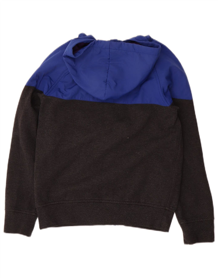 CANTERBURY Sudadera con capucha y cremallera para niño 9-10 años Gris Colorblock