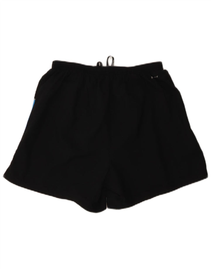 Pantalones cortos deportivos Nike Dri Fit para hombre Poliéster color block negro mediano