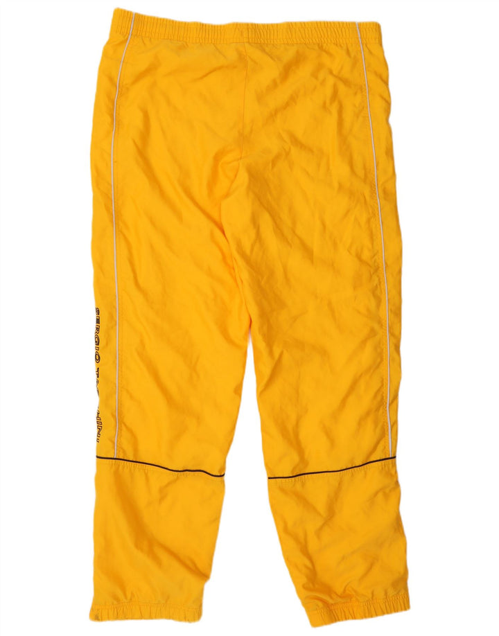 Sergio Tacchini Hombre Pantalones De Chándal Gráfico Joggers Large Amarillo