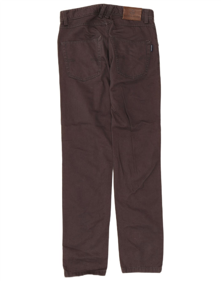 NORTH SAILS Pantalones informales rectos para hombre W32 L34 Algodón gris