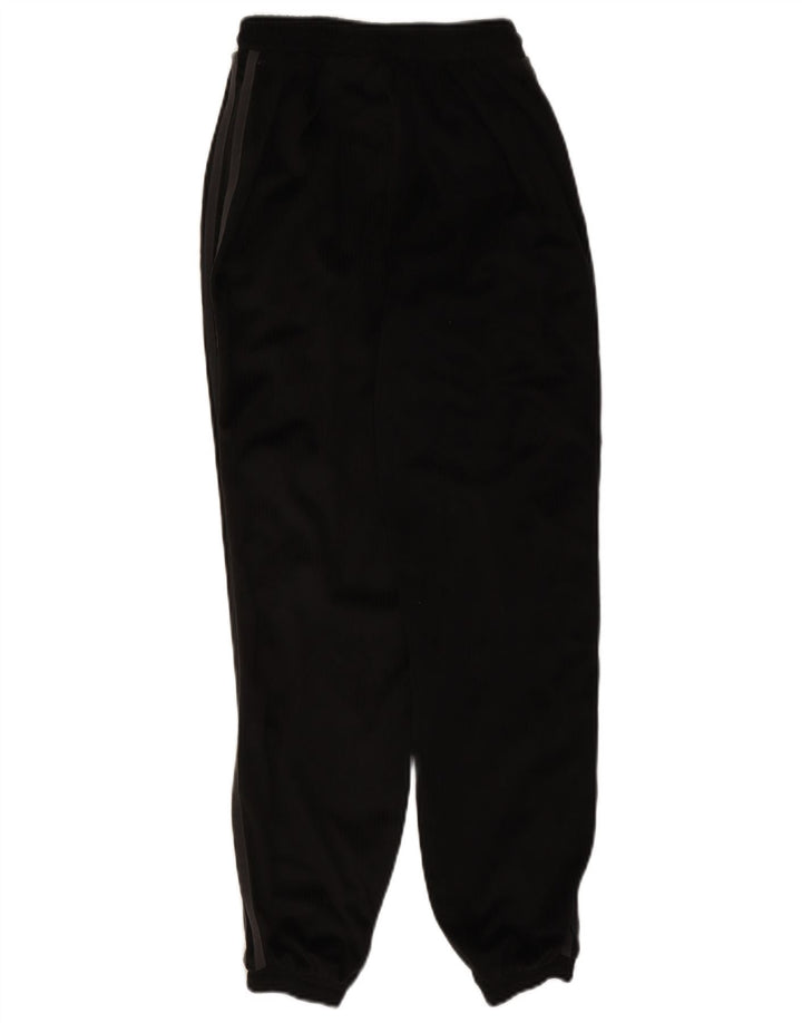 Adidas Mujer Chándal Pantalones Joggers UK 8 Pequeño Negro Poliéster