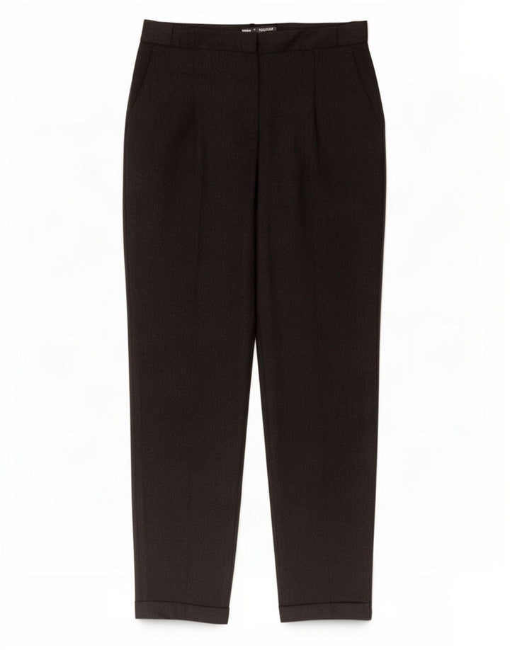 Zara Mujer Pantalones Chinos Slim Small W26 L26 Gris