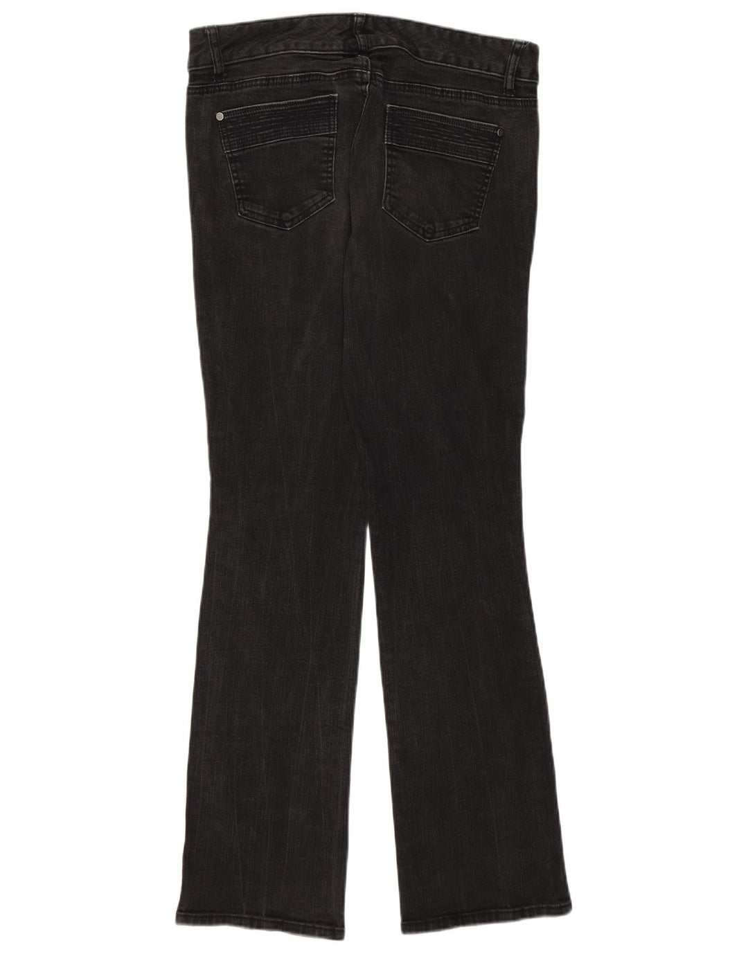 Tommy Hilfiger Jeans Bootcut para Mujer US 10 Grande W32 L30 Algodón Gris