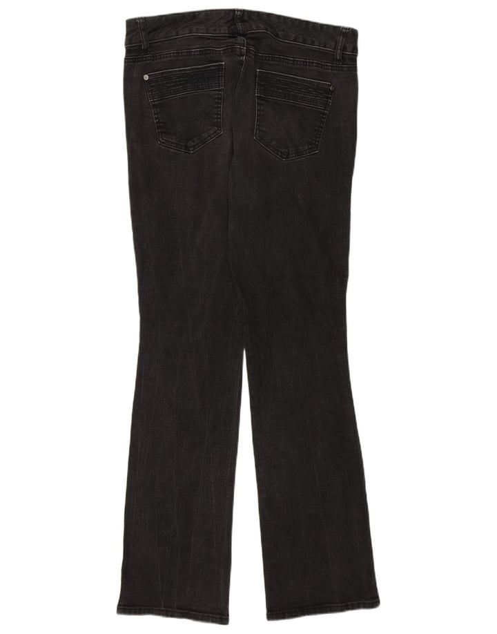 Tommy Hilfiger Jeans Bootcut para Mujer US 10 Grande W32 L30 Algodón Gris