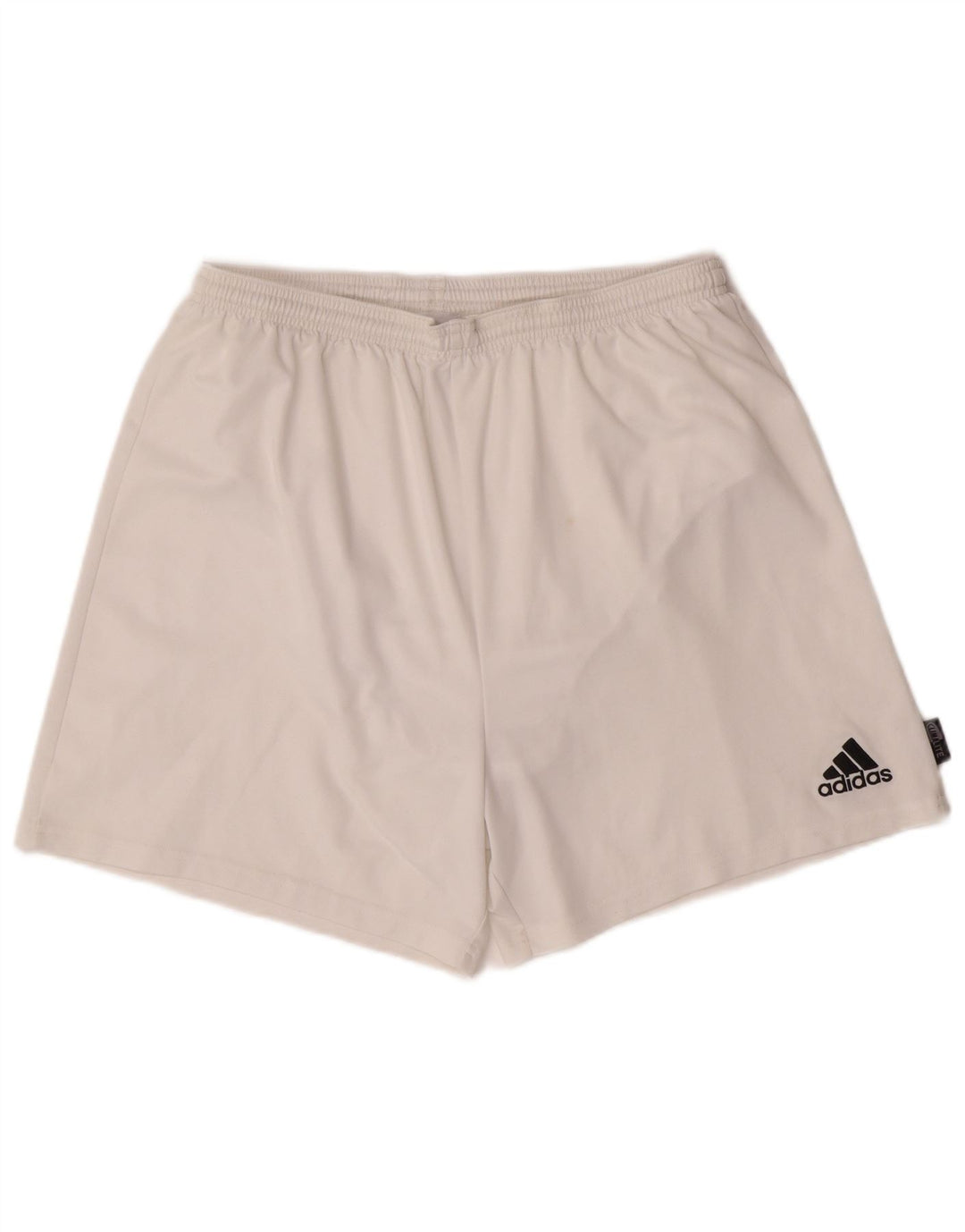 ADIDAS Hombre Climalite Sport Shorts XL Blanco Poliéster